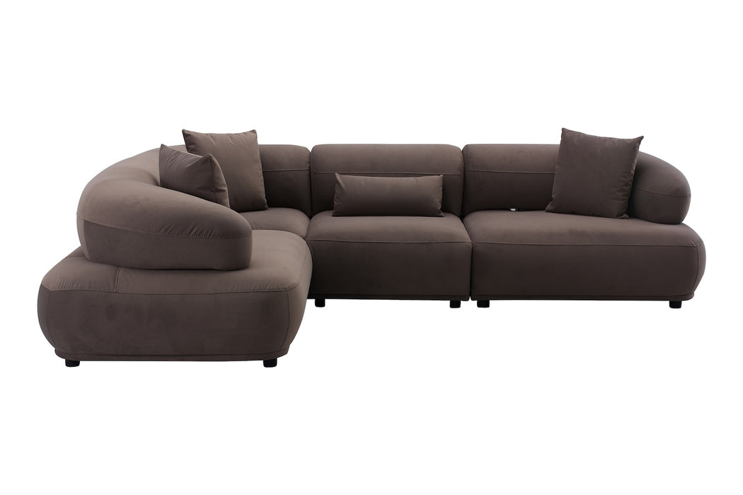 Smyrna Sofa Taupe, 300x220 cm
