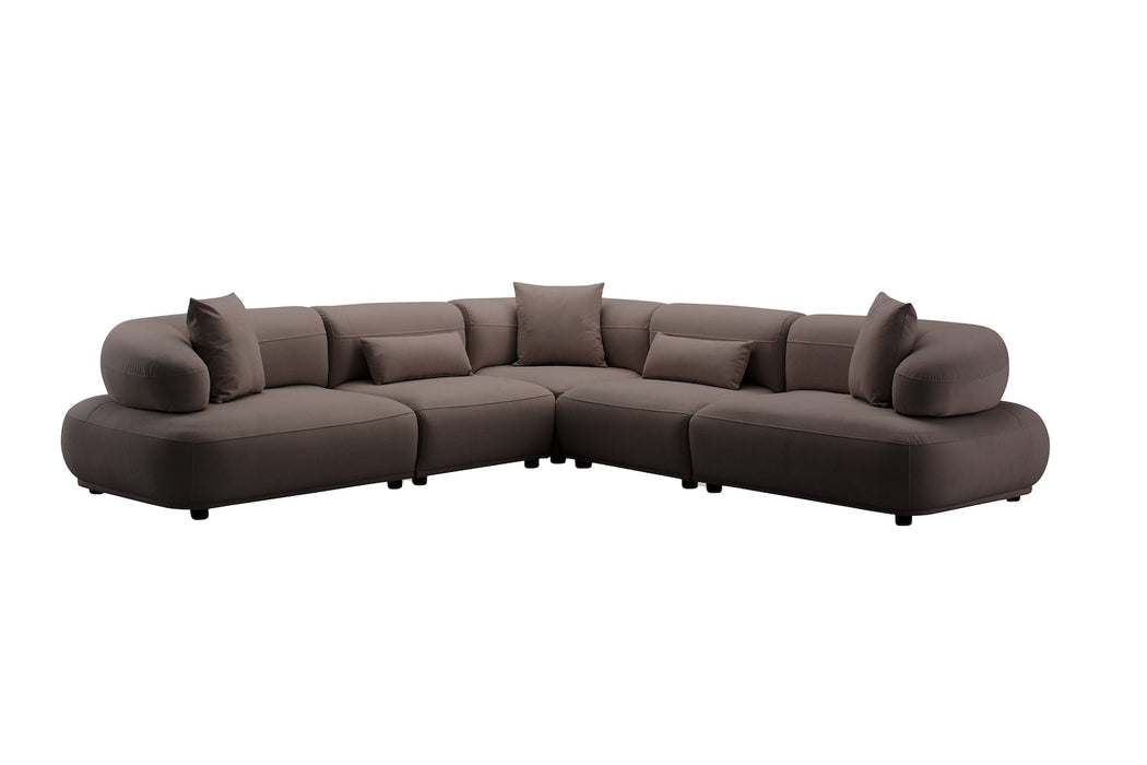 Smyrna Sofa Taupe, 300x300 cm