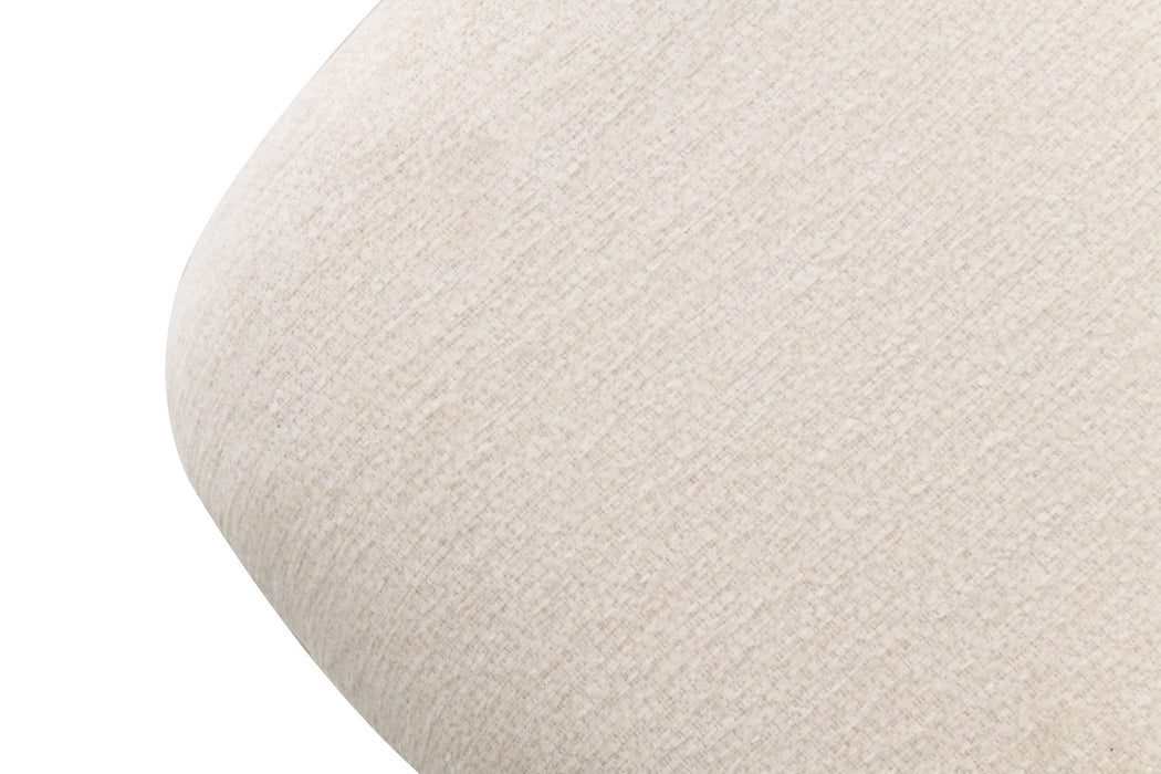 2er Set, Aurelia Stuhl, Chenille Stoff, beige