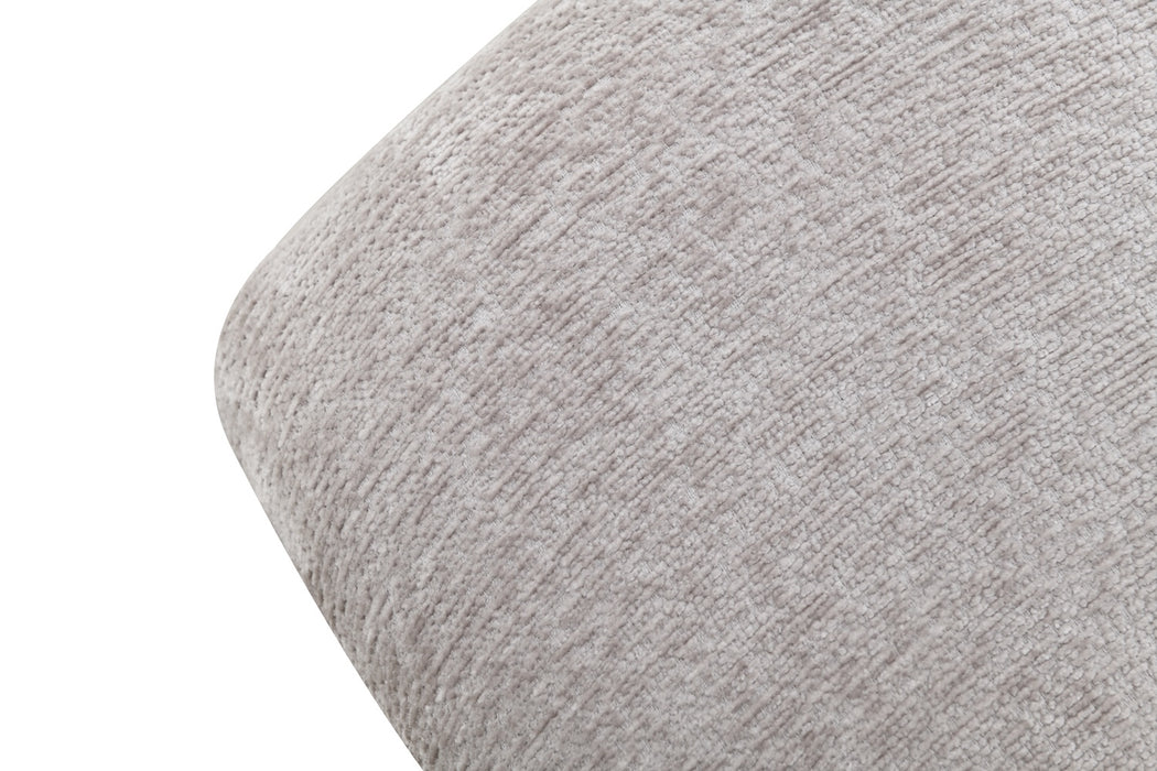 2er Set, Bolan Stuhl, Teddystoff, Taupe