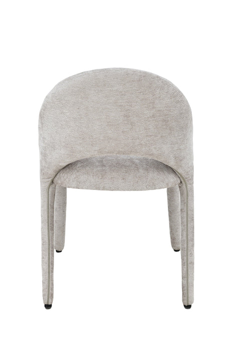 2er Set, Bolan Stuhl, Teddystoff, Taupe