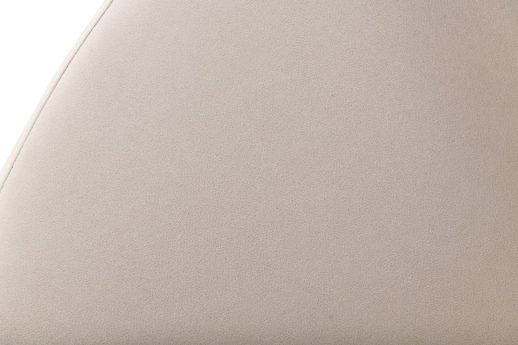 2er Set, Chloe Stuhl, Samtstoff, Wallnussholz Optik