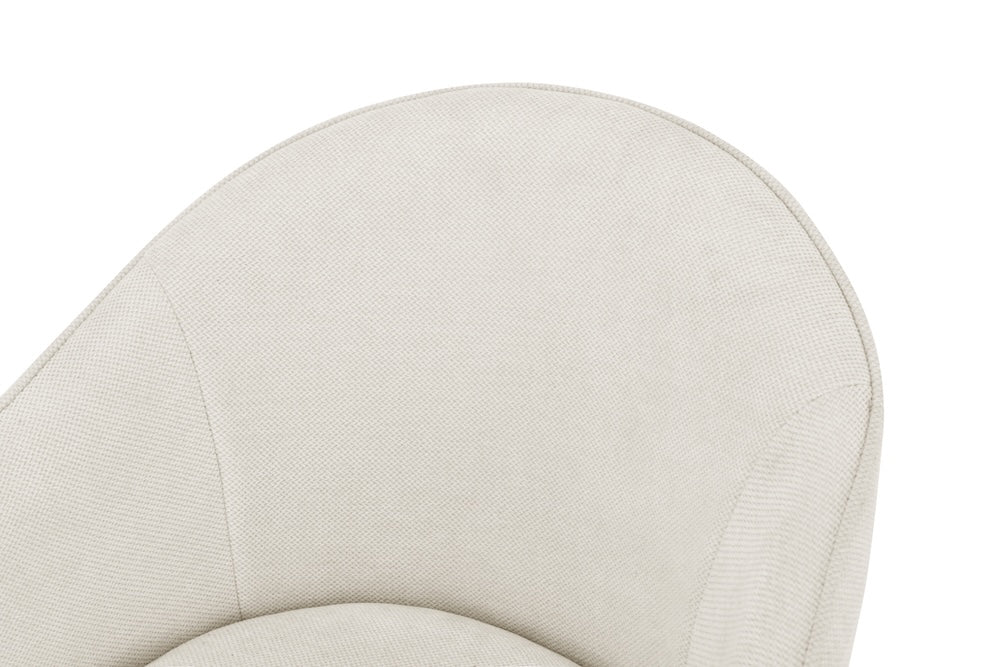 2er Set, Babylon Esszimmerstuhl, creme matt