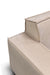Ecksofa in beige Model Granada Espada Armlehne  aus der Nähe