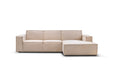 Ecksofa beige Model Granada Espada Set 5 von vorne