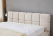 Kopffteil von Venedig Bett in beige