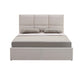Manhattan Bett in beige in Vorderansicht