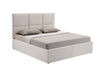 Manhattan Bett in beige aus diagonaler Perspektive
