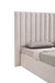 Marbella Bett mit Bettkasten in beige Kopfteil aus der Nähe