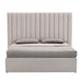 Marbella Bett mit Bettkasten in beige Vorderansicht