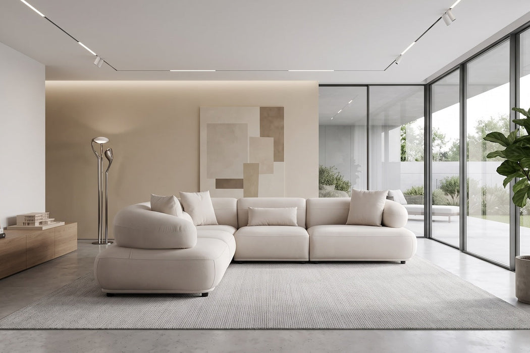 Smyrna Sofa Beige, 300x300 cm
