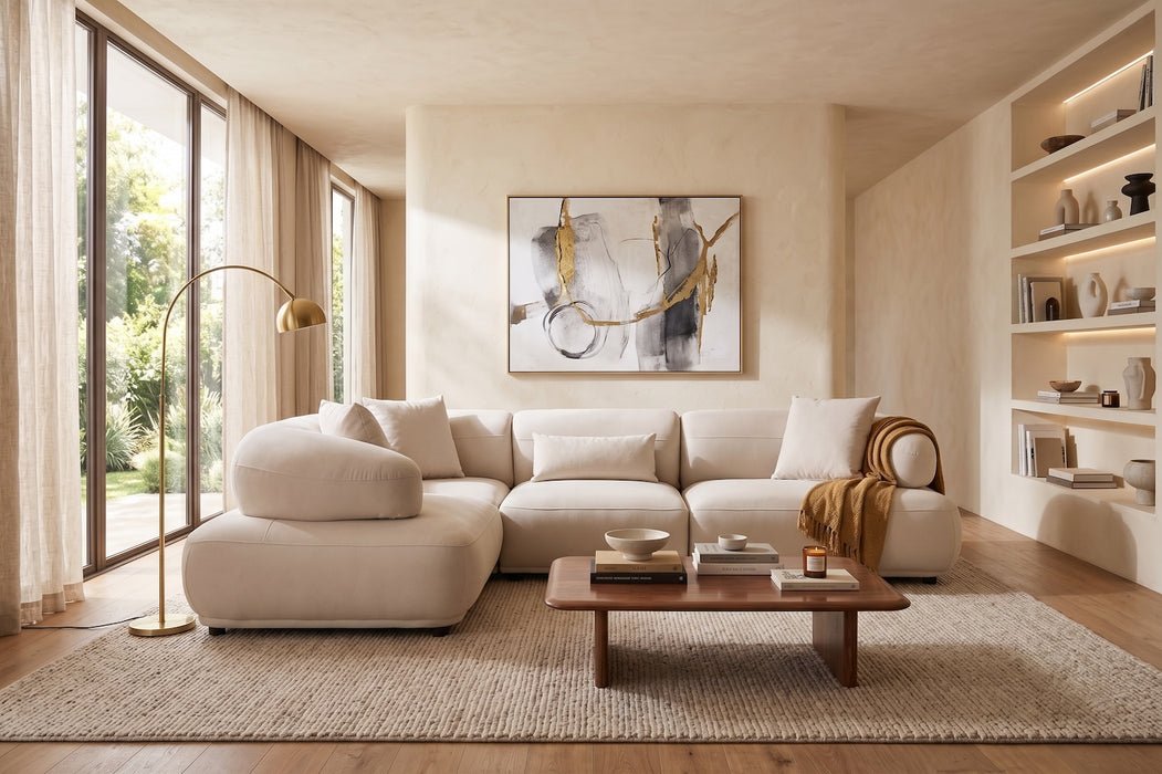Smyrna Sofa Beige, 300x220 cm
