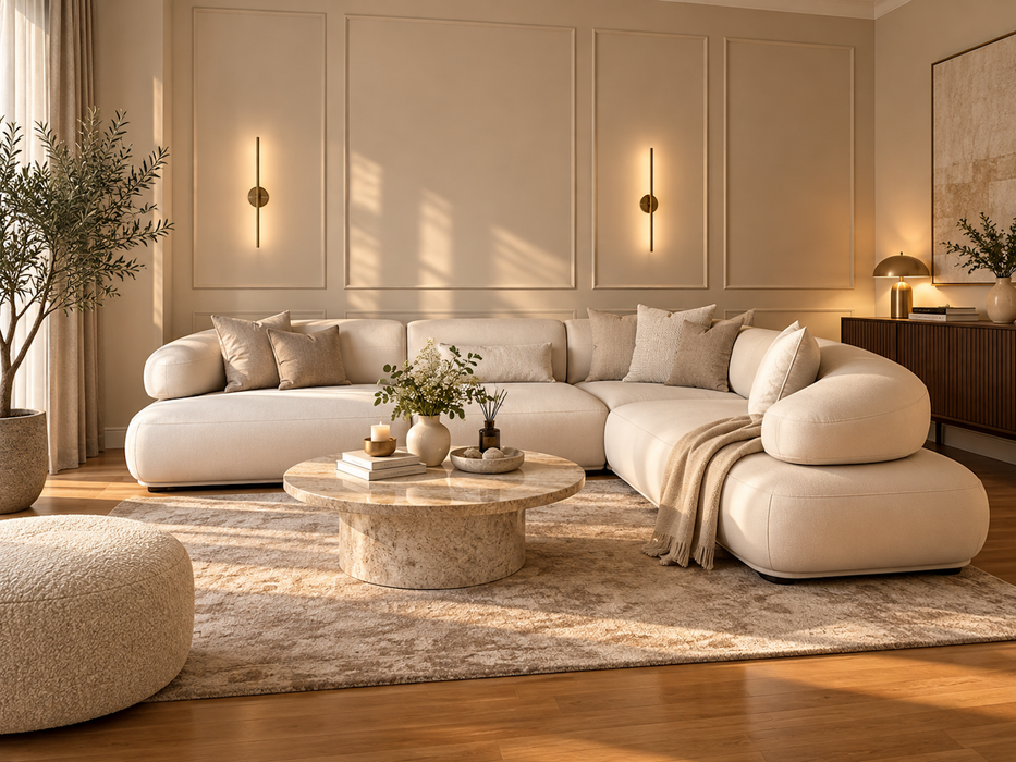 Smyrna Sofa Beige, 300x220 cm